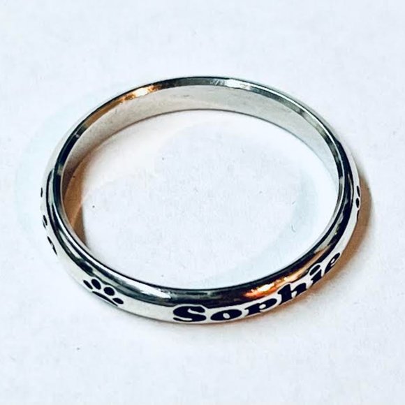 Size 9 Sterling Sophie Ring - Picture 2 of 5